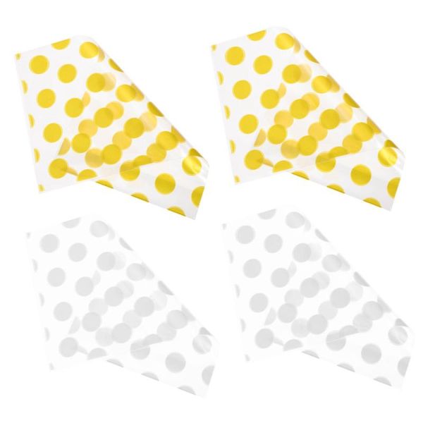 

gift wrap 200pcs dot vertical biscuit bag bread candy packaging household