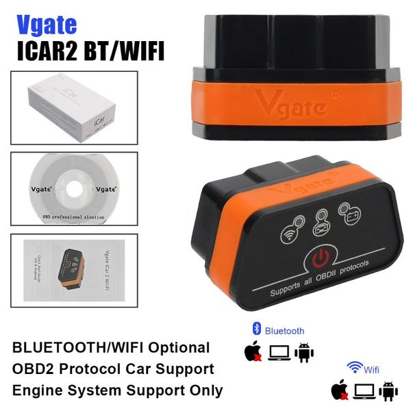

code readers & scan tools leepee automotive diagnostic scanner for android reader auto tool wifi/bluetooth elm327 obd2 vgate icar2