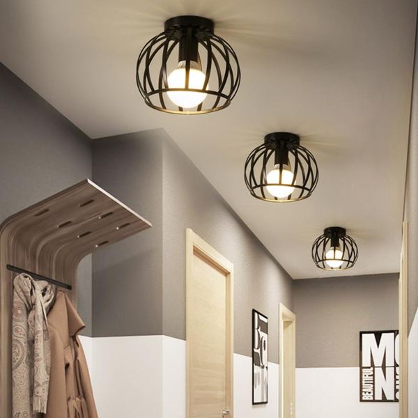 

ceiling lights vintage led light loft cozy for bedroom e27 retro corridor aisle balcony with 7w bulb b110v 220v