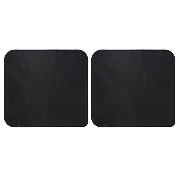 

2pcs outdoor fireproof mats foldable heat insulated pads camping