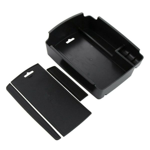 

car organizer fit for kia sportage 2021-2021 storage box black console tray glove
