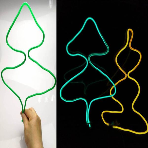 

barbed wire magic neon 10 colors choice flashing semi rigid el led strip can diy creativity model by handcraft strips
