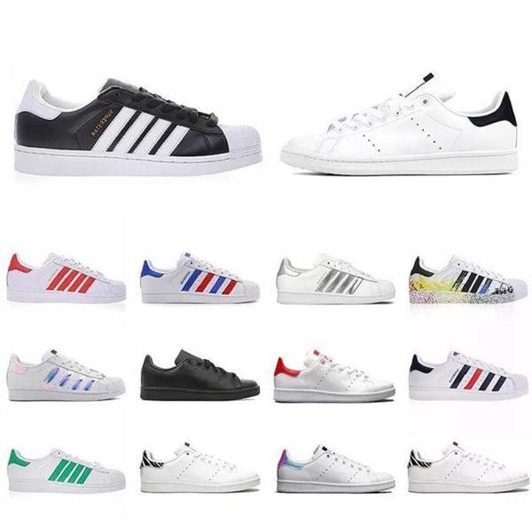 

mens womens platform boots casual shoes stan smith leather fashion flat designer sneakers black white vintage trainers adx21