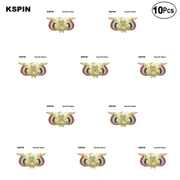 

customer logo lapel flag badge brooch pins badges 10pcs, Gray