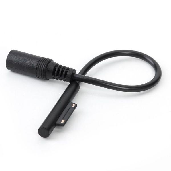 

computer cables & connectors 20cm 5.5x2.1mm dc power supply charger adapter cord for surface pro 3 small light black appearance 20