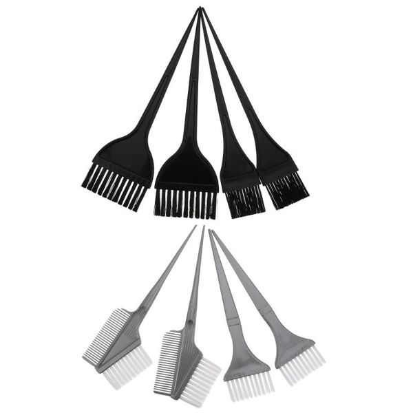 

hair brushes 8pcs salon color brush dyeing tool coloring, Silver