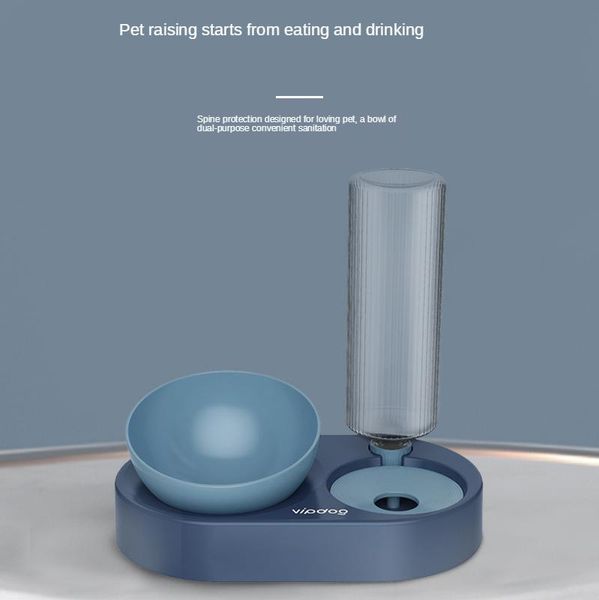 

cat beds & furniture bowl double automatic drinking dog pet supplies small size