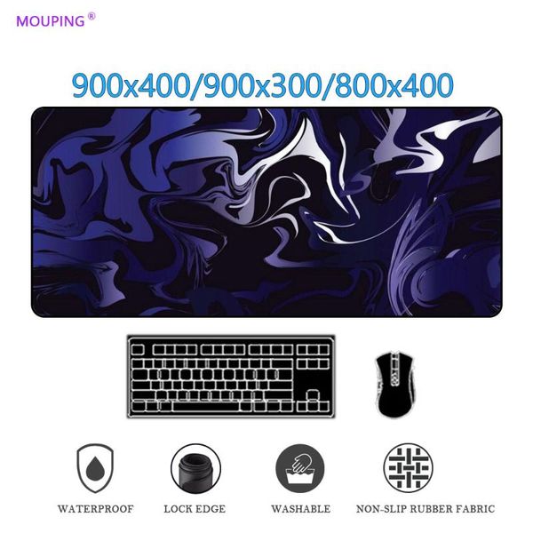 

mouse pads & wrist rests rubber bar mat black pad large computer gaming deskmat personalized mousepad xxl keyboard game table rug