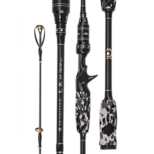 

boat fishing rods 1.8m 2.1m 2.4m casting spining rod 2 section ultralight carp catfish ocs sea lake spinning tackle