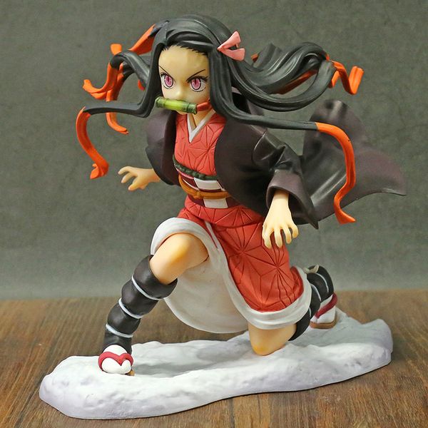 

kimetsu no yaiba demon slayer japan anime kamado nezuko cartoon figure