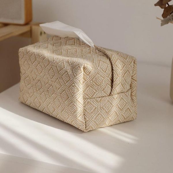 

tissue boxes & napkins 1pcs creative home living room dining table rectangular box cover decor storage for paper 17*9.5*8cm