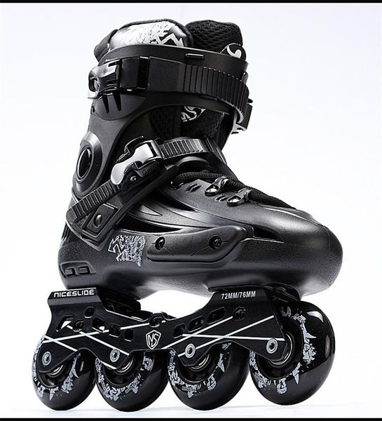 

roller skates flat full set of inline fancy men and women flashing