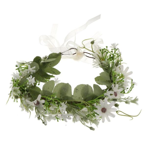 

decorative flowers & wreaths 1pc simple fresh garland headband wreath headpiece elegant hair ornament