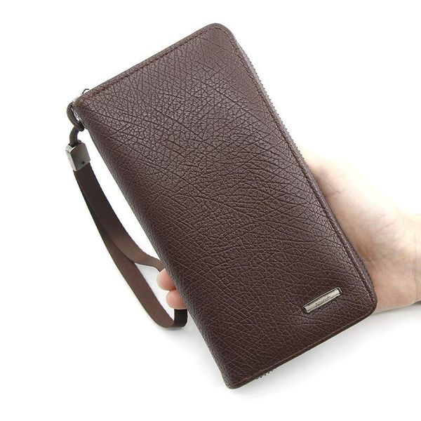 

wallets fashion long zip wallet clutch men coin purse phone case, Red;black