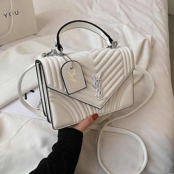 

evening bags 2021 brand designer women shoulder bag lady fashion metal chains green clutch messenger handbag leather luxury red purse