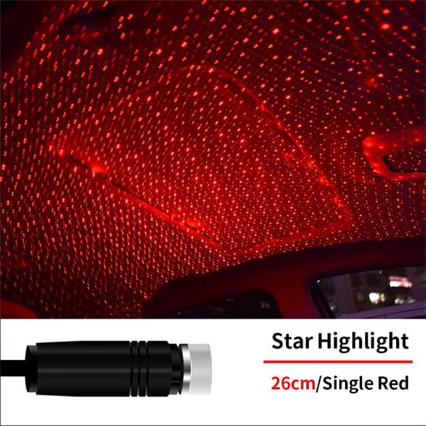 

interior&external lights led car roof star night light projector romantic atmosphere galaxy lamp usb decorative for interior decoration