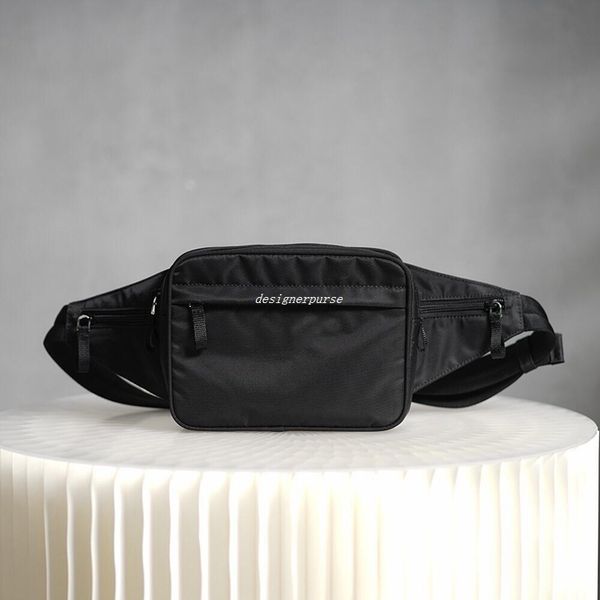 

waist bags chest packs shoulder bags designer men pocket luxuries designers women bag casual canvas nylon purse black wallet square crossbod