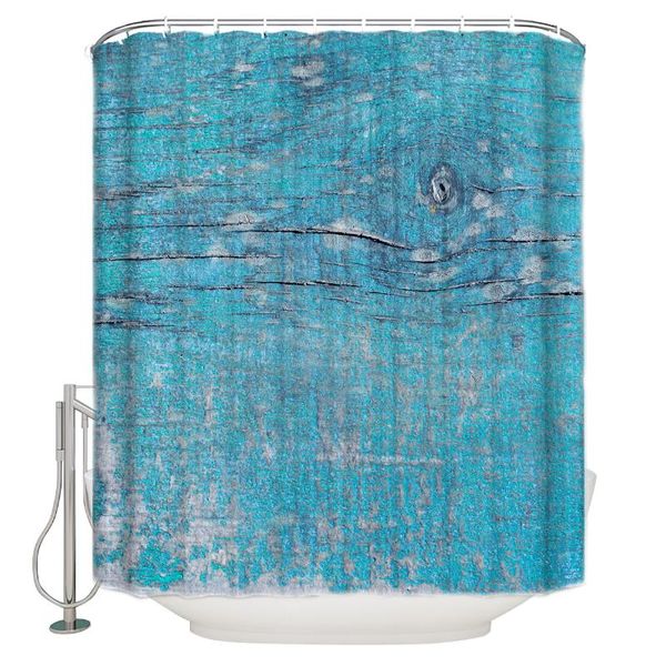 

shower curtains vintage wood texture curtain decor with hooks waterproof