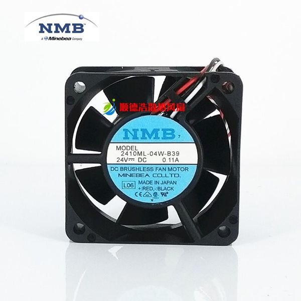 

fans & coolings for nmb 2410ml-04w-b39 6025 6cm 12v 0.16a three wire dual ball bearing fan 60*60*25mm