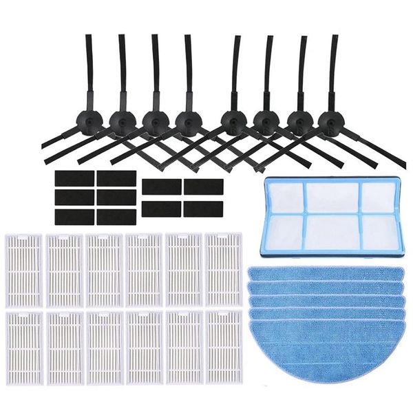 

filter mop cloth side brush for chuwi ilife v5s v5 pro x5 v3l v3s v50 robotic vacuum cleaner parts cleaners