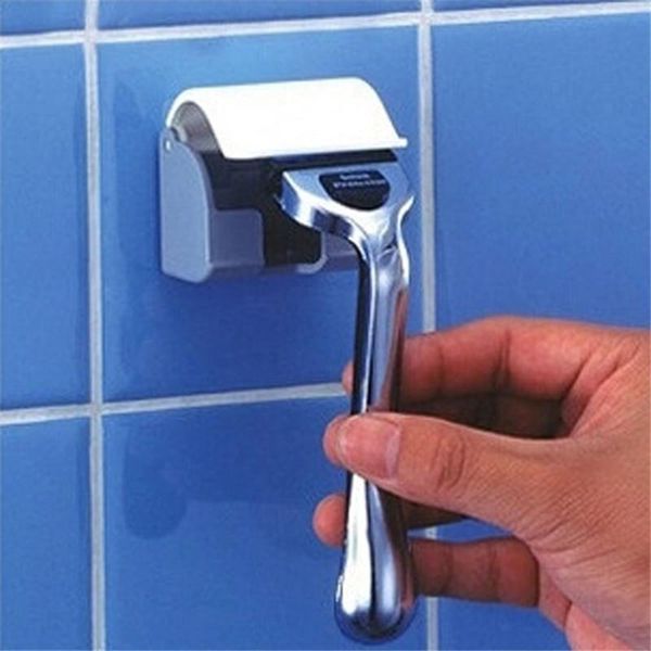 

hooks & rails plastic shaver rack bathroom razor holder storage viscose type wall hook hangers with cover