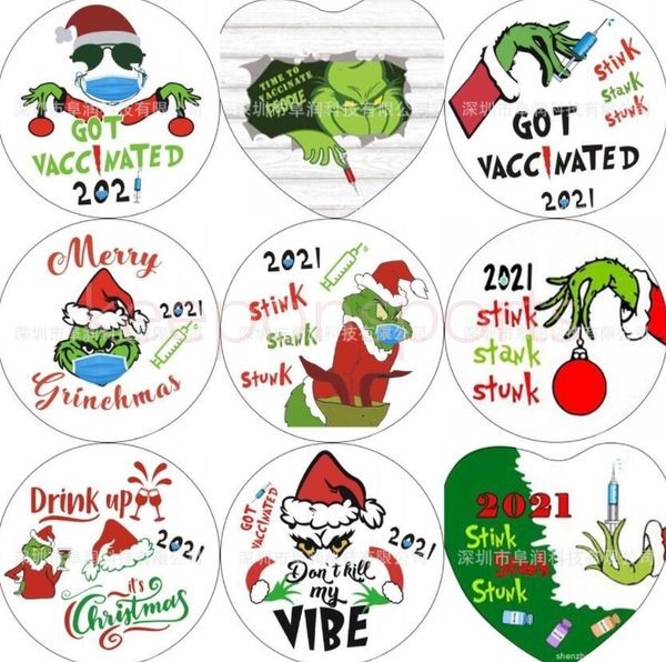 

dhl grinch quarantine christmas ornament xmas hanging ornaments personalize for christmas tree decor wearing mask designer 2021 to my daught