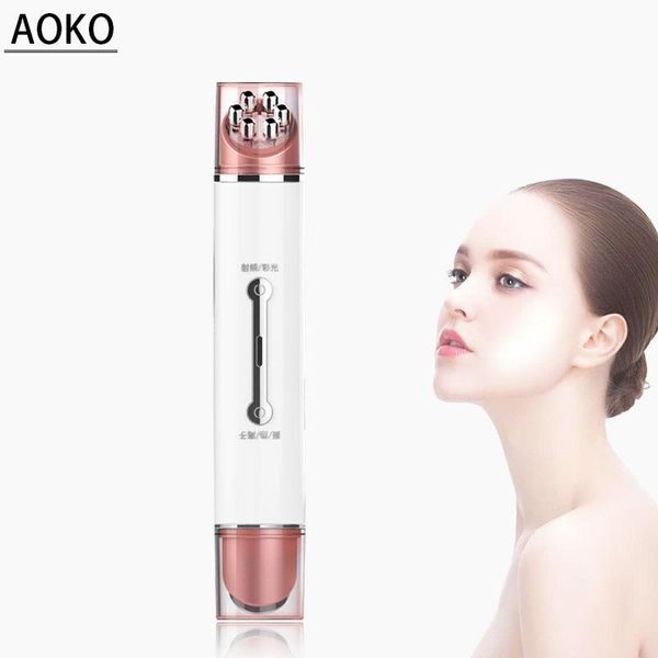

cleaning ems eye massager double head rf massage aging face skin care pon beauty machine for dark circles remove