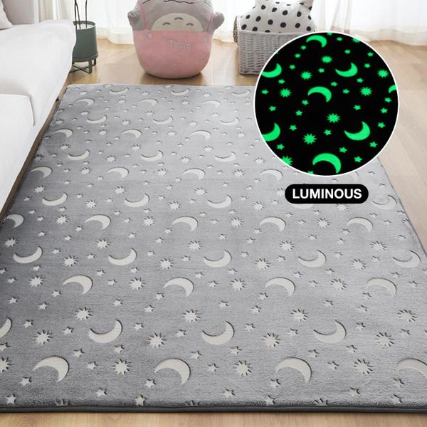 

carpets thick carpet for living room luminous plush rug children bed fluffy floor bedside home decor rugs sofa velvet mat