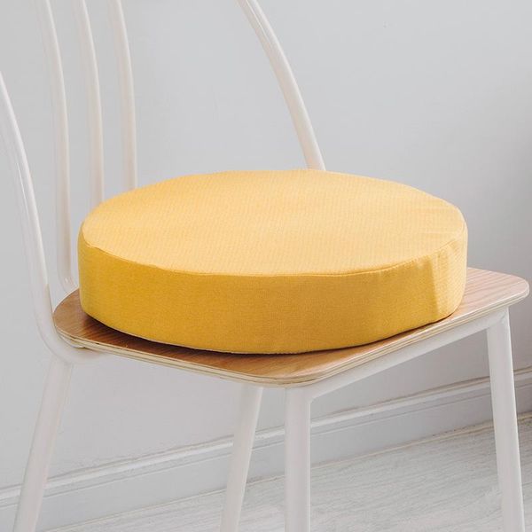 

cushion/decorative pillow round seat cushion f or office chair circular removable soft stool sofa pad anti-skid cotton sitting