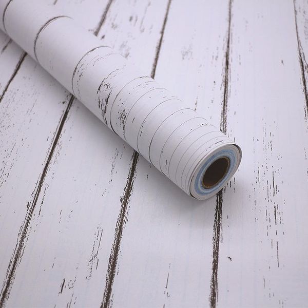 

wallpapers pvc self-adhesive wallpaper wood grain wall paper bedroom living room furniture sticker factory wholesale
