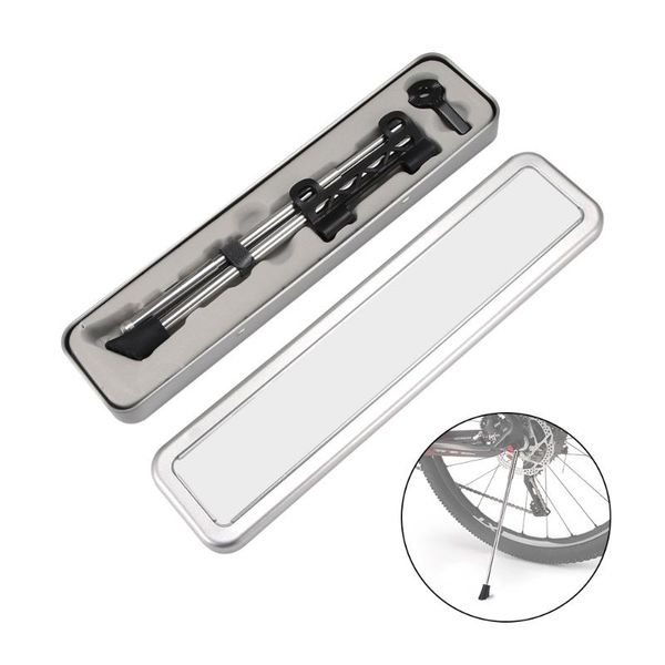 

car & truck racks mtb bicycle bike kickstand parking rack mountain support side kick stand foot brace durable