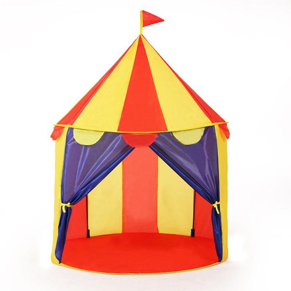 

tents and shelters outdoor toy castle play portable foldable yurt folding tent children indoor cubby house kids gifts