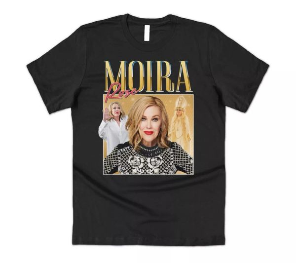 

moira rose homage t-shirt tee funny us schitt's retro vintage 90's, White;black