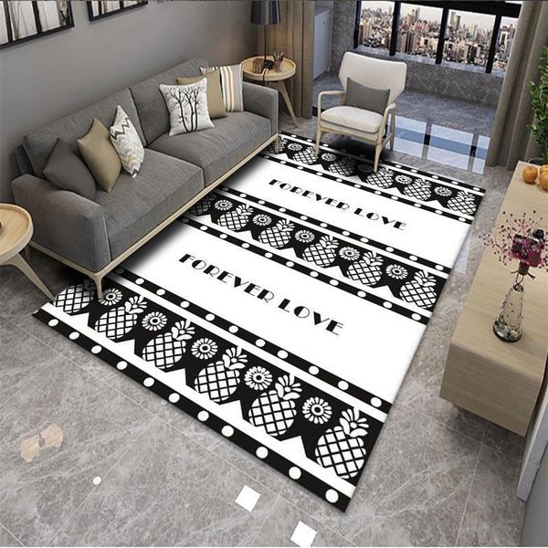 

carpets nordic style carpet modern home large size non-slip wear-resisting washable living room hallway decoration rectangle rugs