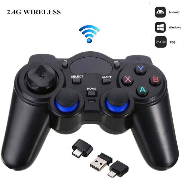 Controller di gioco wireless per telefono Android Tablet PC TV Box PS3 Console Joystick Joypad Controller per gamepad Joystick