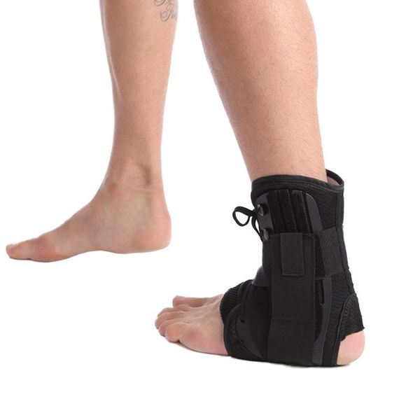 

ankle support protector 1pc arthritis recovery guard sports equipment durable elastic compression belt brace, Blue;black