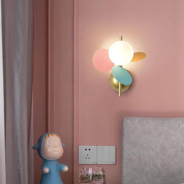 

hardware paint ins net red children's room wall lamp modern and simple el aisle corridor decorative