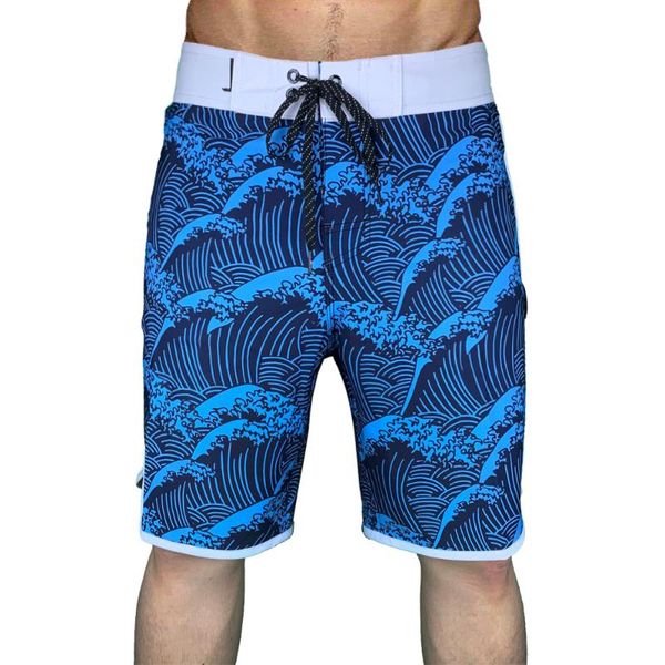 

men's swimwear waterproof shorts for men quick dry swimsuit bermuda vacation surf beach leisure fitness sport pants board