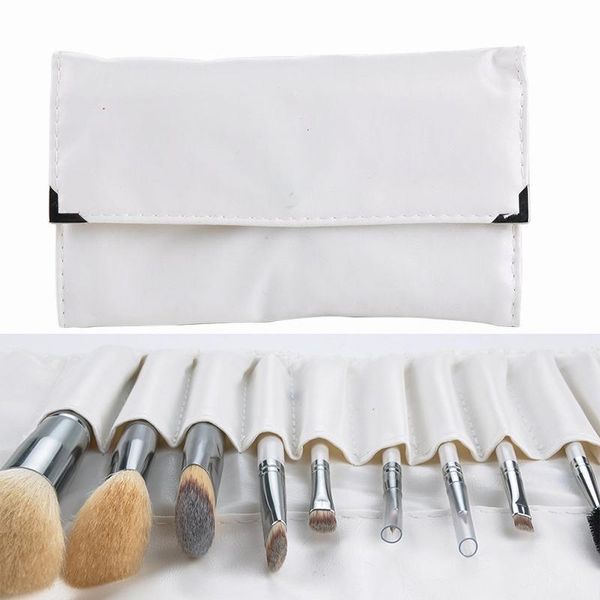 

drop goat hair makeup brushes set eyeshadow power / foundation brush tool kits maquillaj eyelash curler