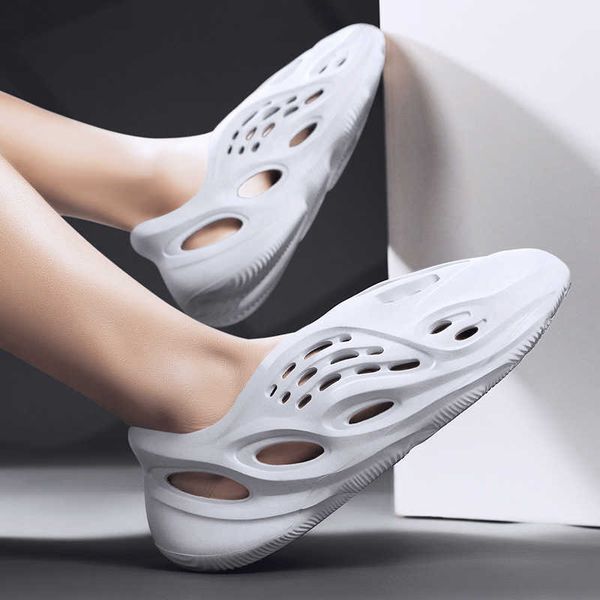 

summer kanye yw sandalssandals coconut shoes sports hole beach yw, Black