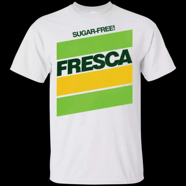 

Fresca, Soda, Pop, Sugar Free, Retro, T-shirt, White;black
