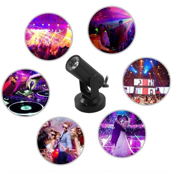 

effects 1w led beam light spotlight effect stage lighting lamp for ktv dj bar disco decoration ac 85-265v 50/60hz