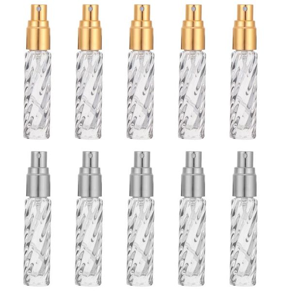 

storage bottles & jars 10pcs perfume refillable 4ml spray portable