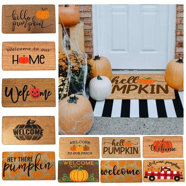 

carpets halloween doormat blanket welcome home front door decorations decor