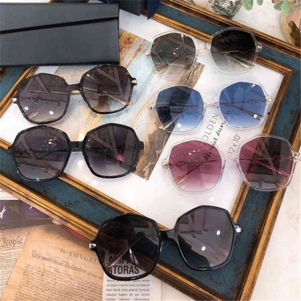

factory outlet polygon large frame sun shading small net red same link2, White;black