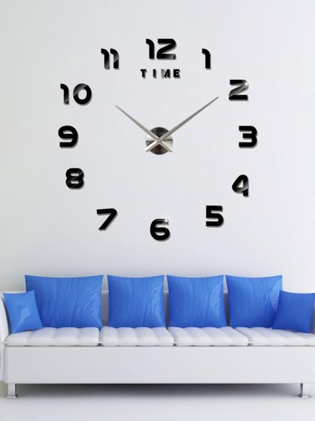 

wall clocks simple diy clock creative home accessories pasted