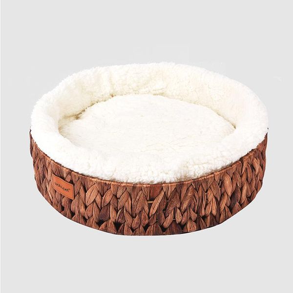 

weave pure cotton cat bed cushion warm universal products pet accessories beds furniture cama para gato supplies ek50mw