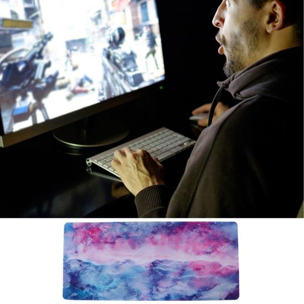 

rectangle pad marble pattern gaming mat non-slip rubber mousepad mice