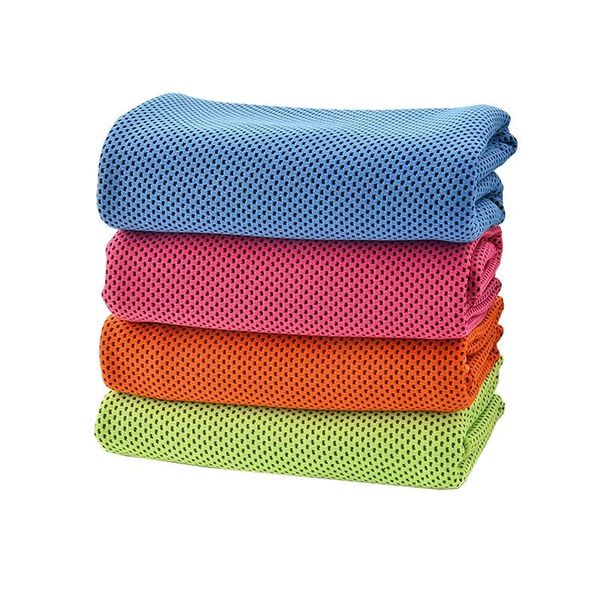 

-4 packs cooling towel quick-dry ice soft breathable for sport workout fitness yoga blankets