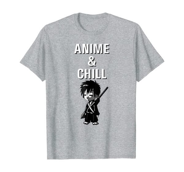 

Anime And Chill TV Movie Manga Art Fan T-shirt, Mainly pictures